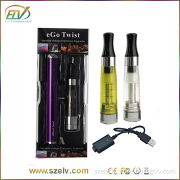 (EGO C Twist Battery) 2014 Elv Wholesale EGO C Twist, Wax Vaporizer Clearomizer EGO C Twist, EGO C Twist Battery